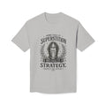 Game Day Ritual T-Shirt — "Superstition is Really Strategy"