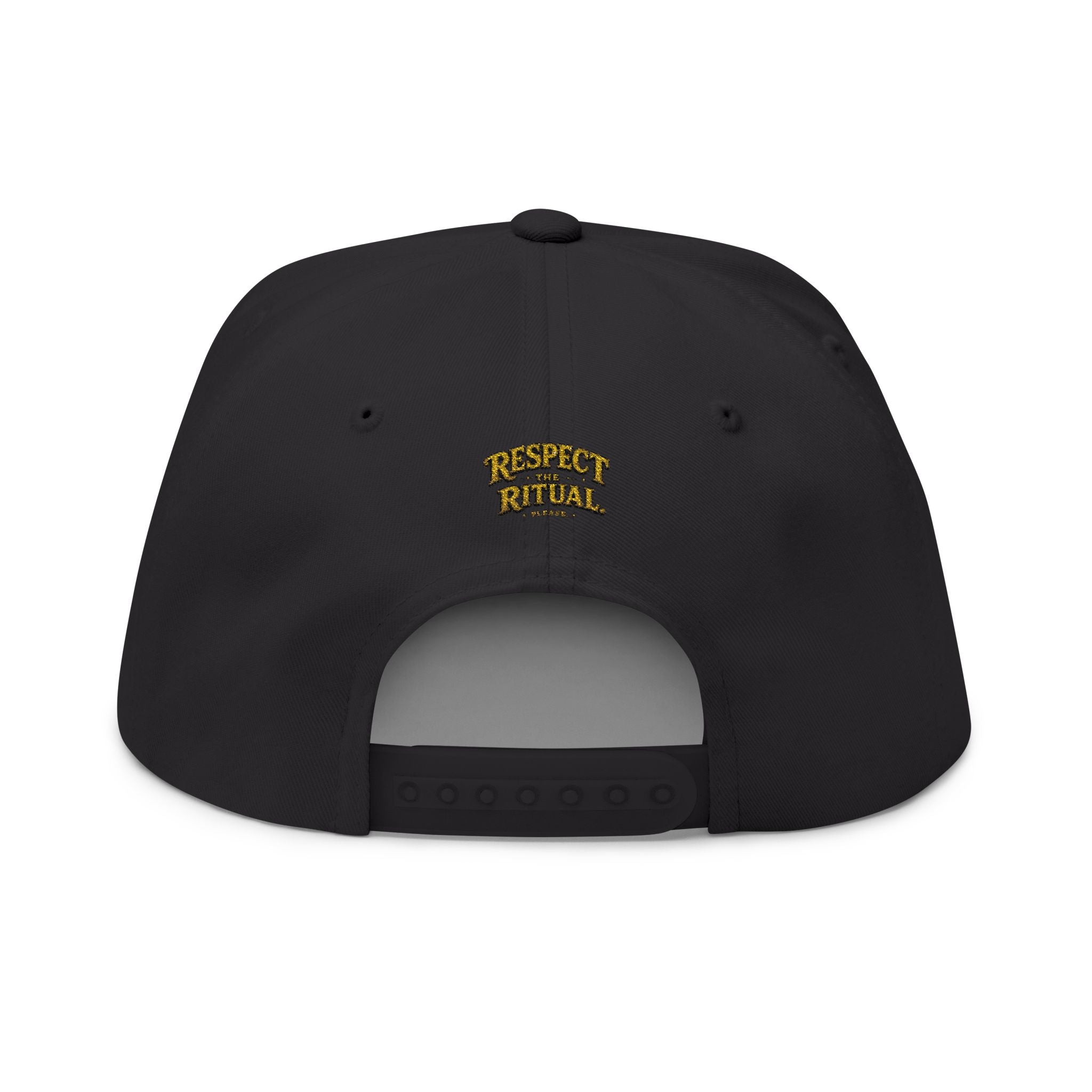 Lucky Game Day Flat Bill Cap — Sports Superstition Embroidered Hat