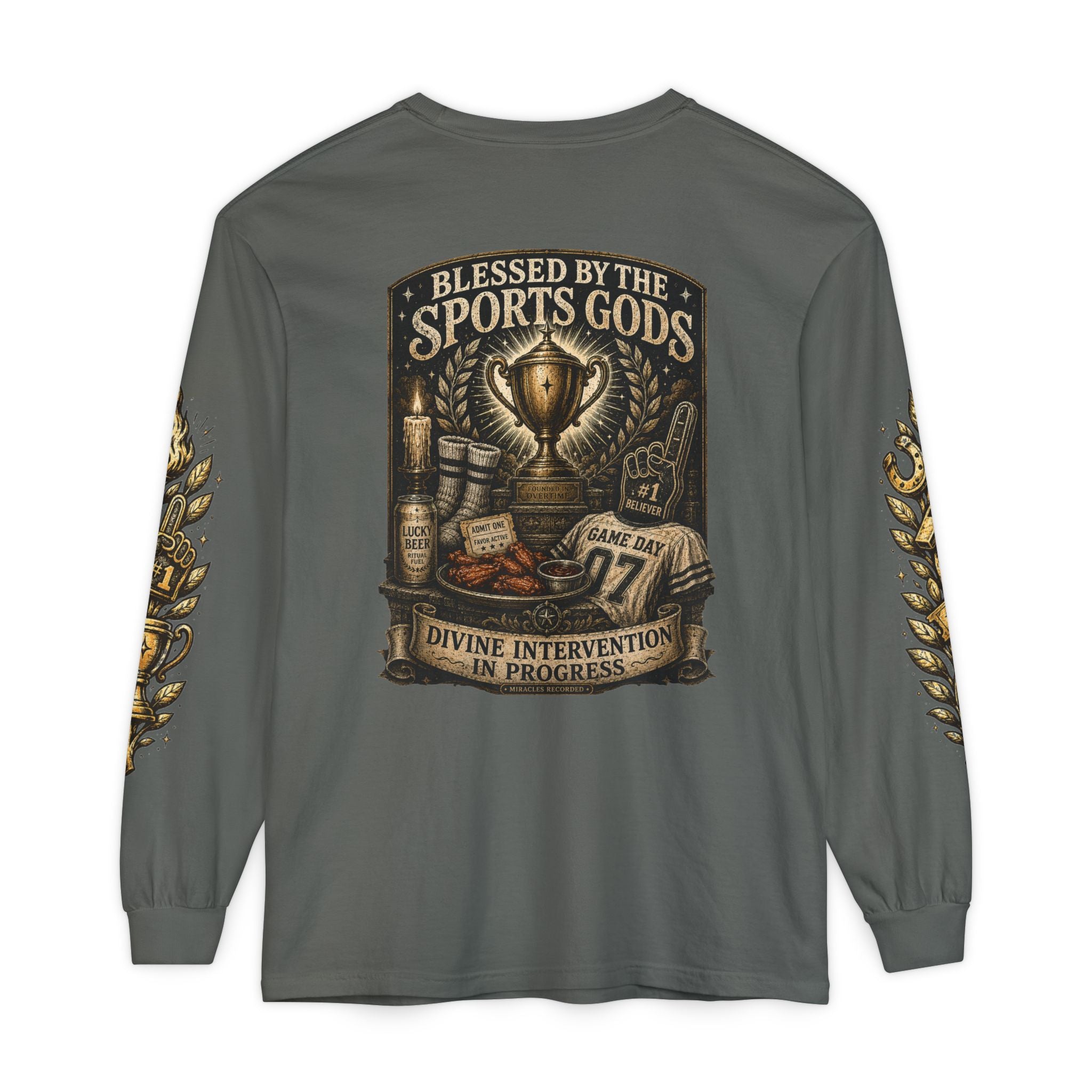 Blessed by the Sports Gods Long Sleeve Tee