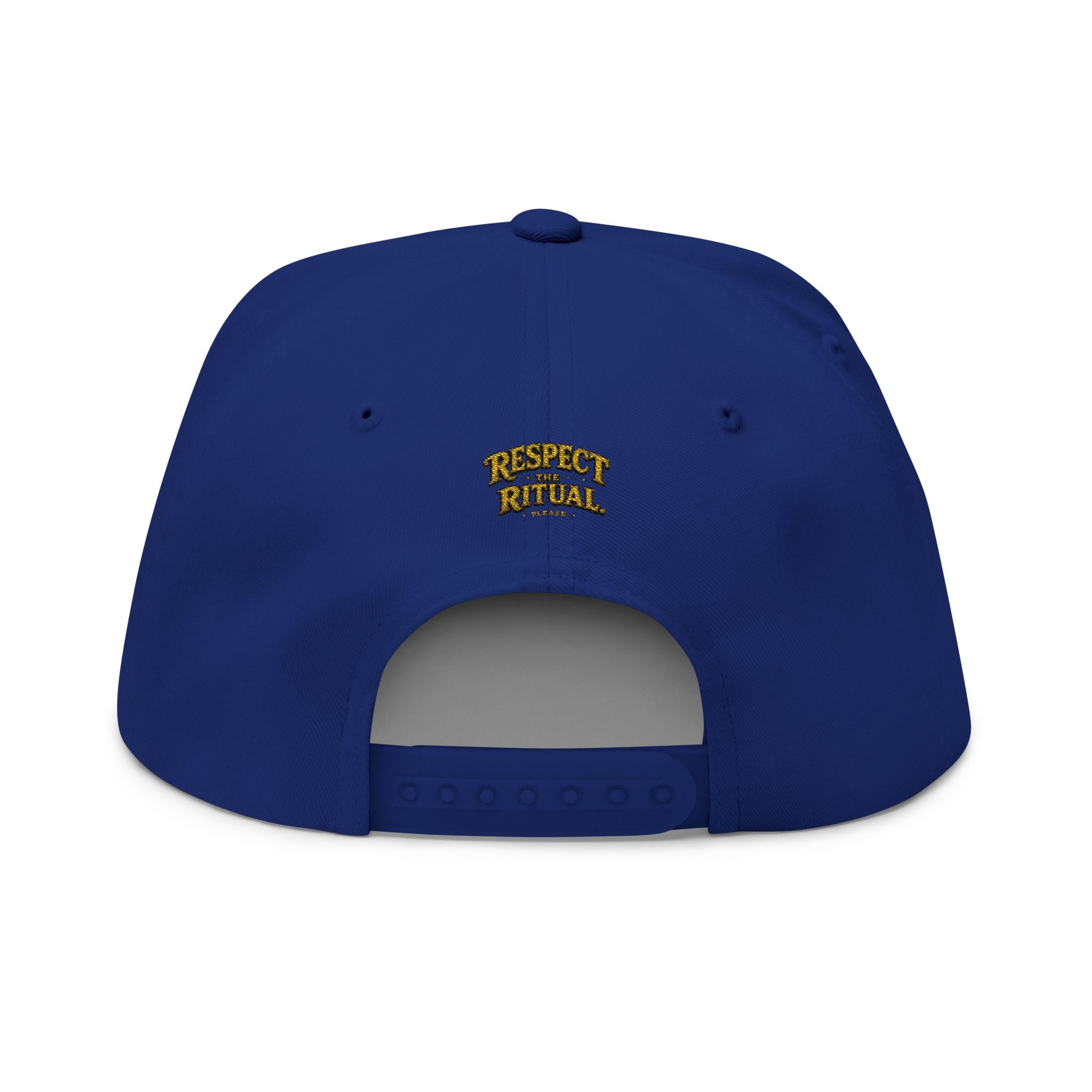 Lucky Game Day Flat Bill Cap — Sports Superstition Embroidered Hat