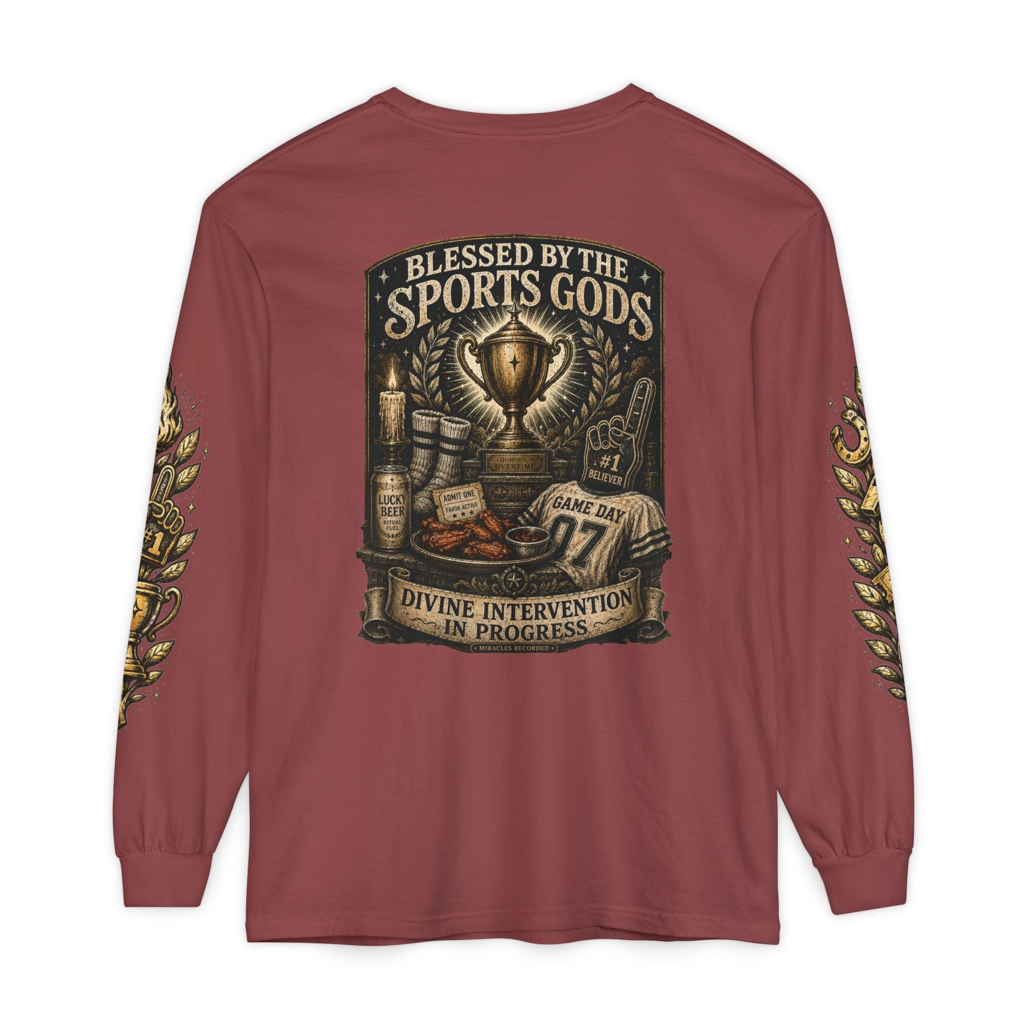 Blessed by the Sports Gods Long Sleeve Tee