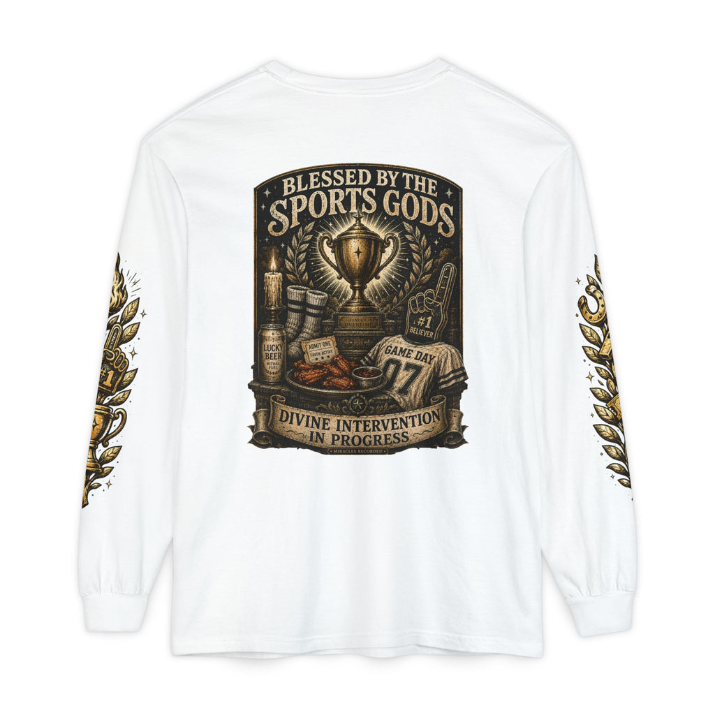 Blessed by the Sports Gods Long Sleeve Tee