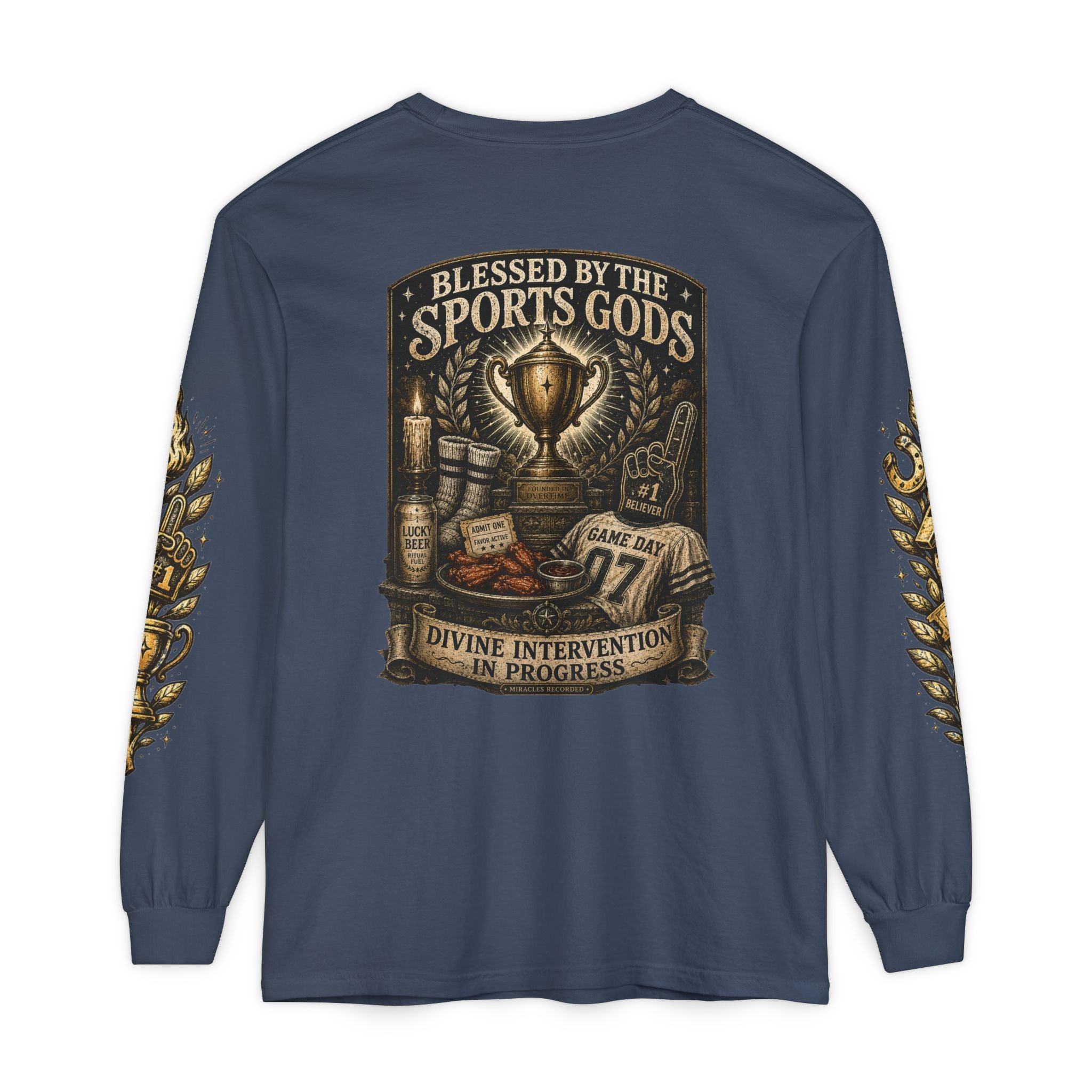 Blessed by the Sports Gods Long Sleeve Tee