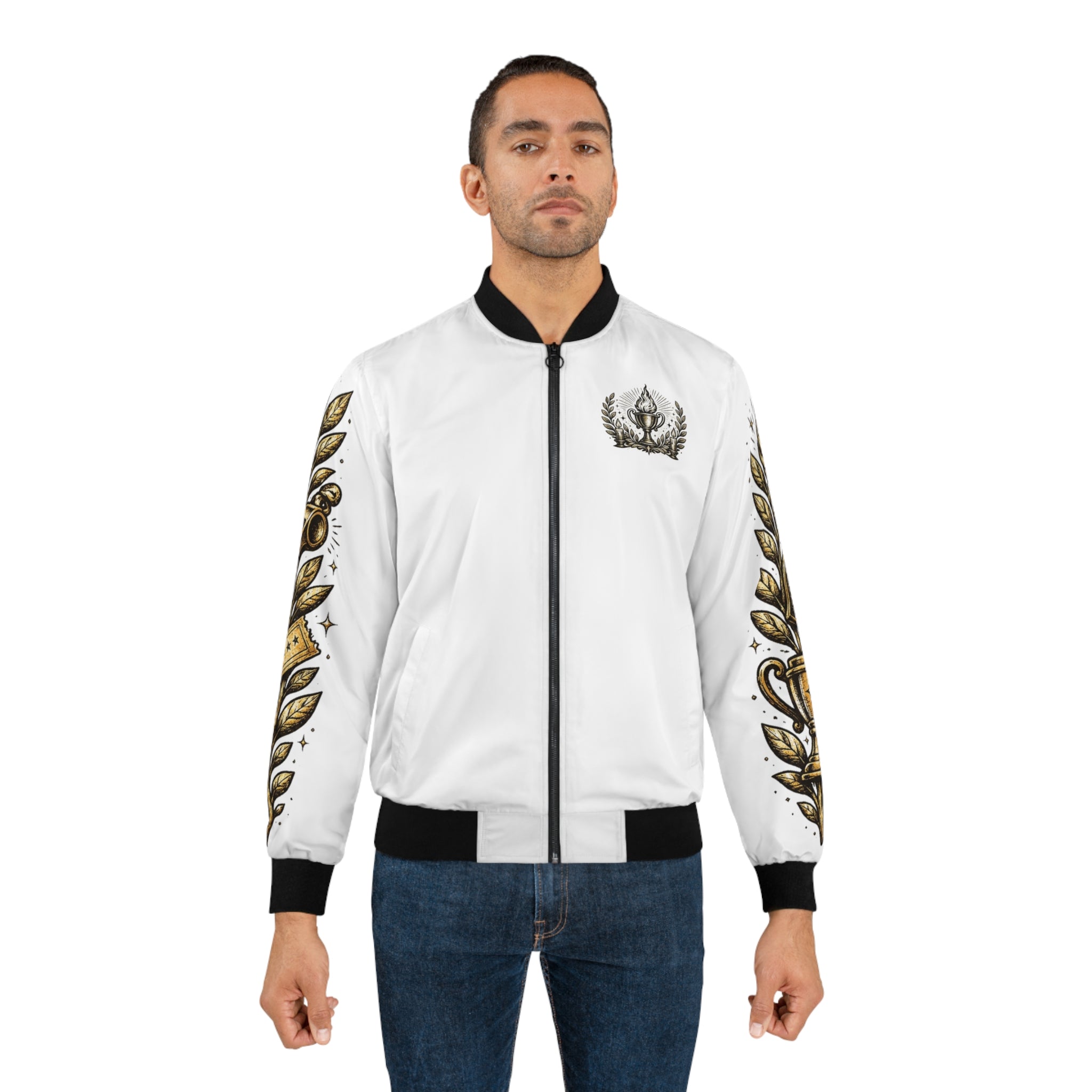 Respect the Ritual. Please. Men's Bomber Jacket (AOP)
