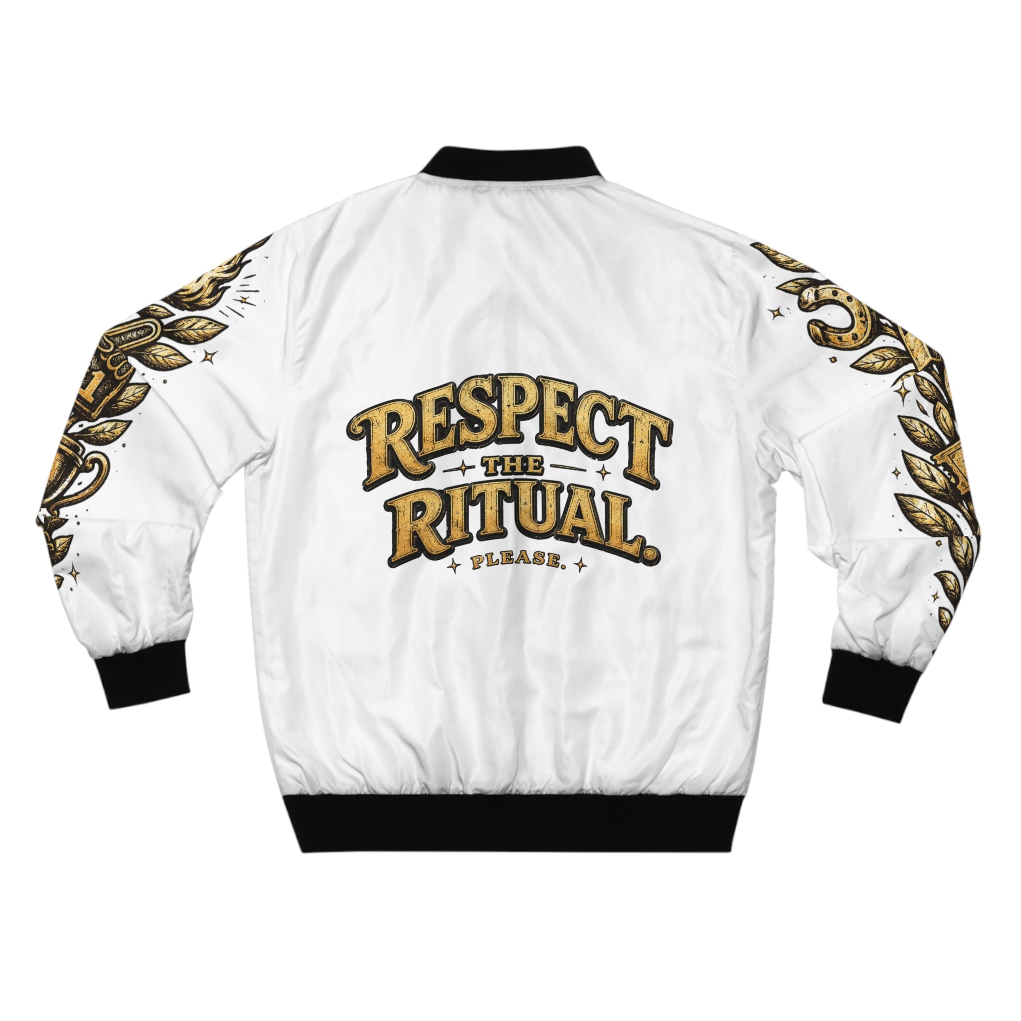 Respect the Ritual. Please. Men's Bomber Jacket (AOP)