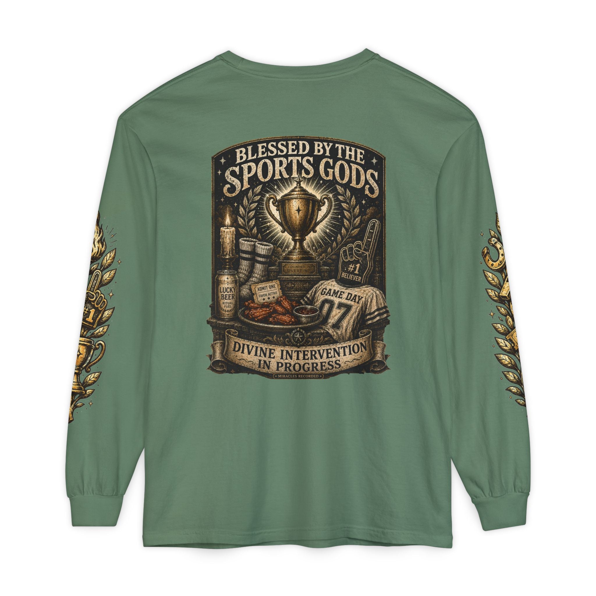 Blessed by the Sports Gods Long Sleeve Tee