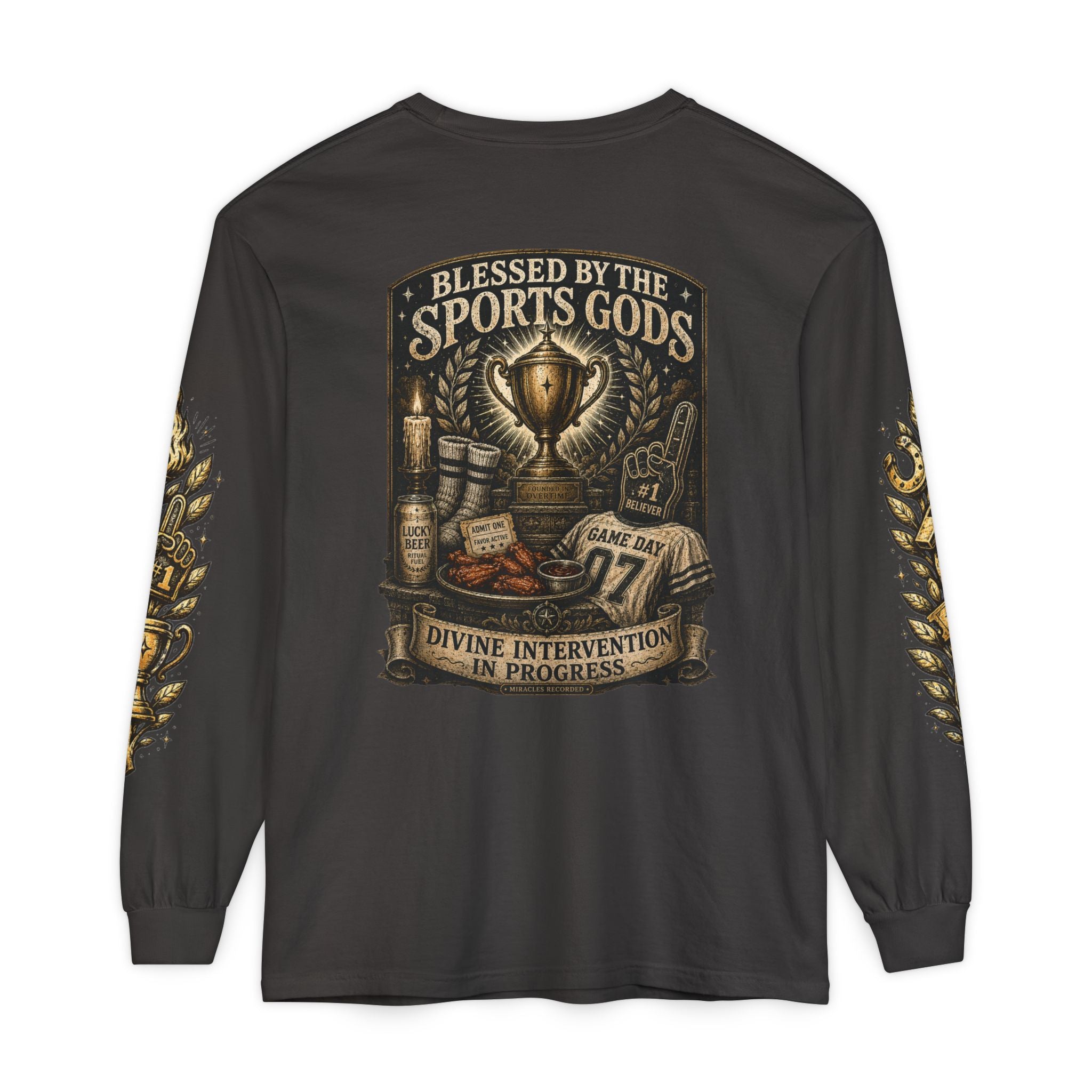Blessed by the Sports Gods Long Sleeve Tee