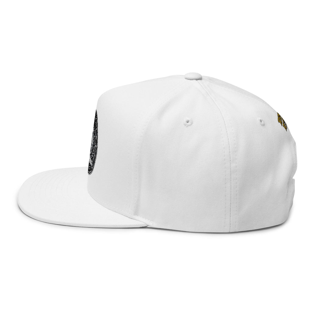 Lucky Game Day Flat Bill Cap — Sports Superstition Embroidered Hat